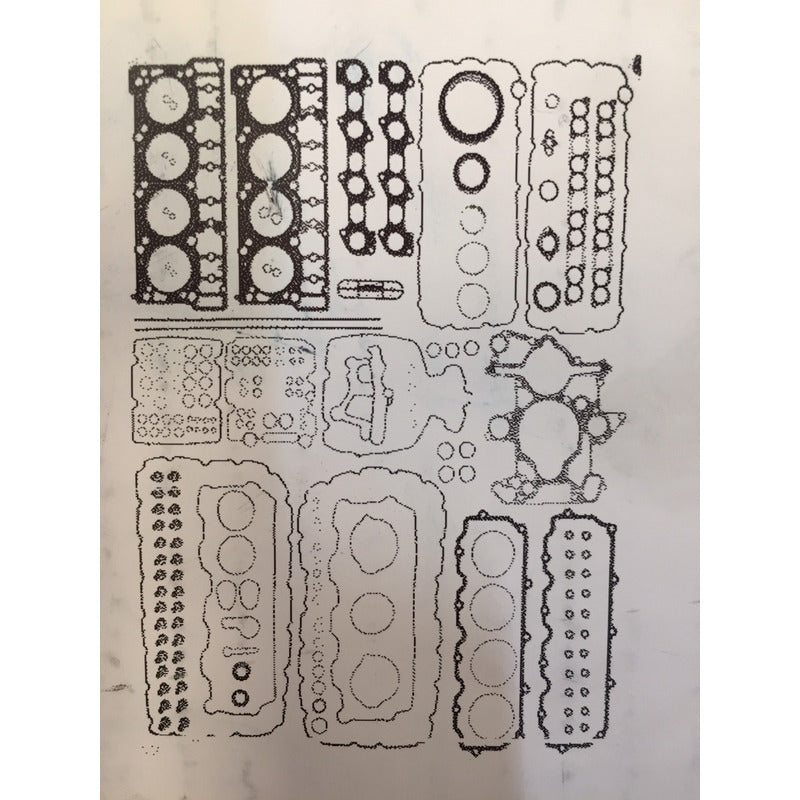 Juego Empaques Completo Motor Vt365 Turbo Diesel 03-08