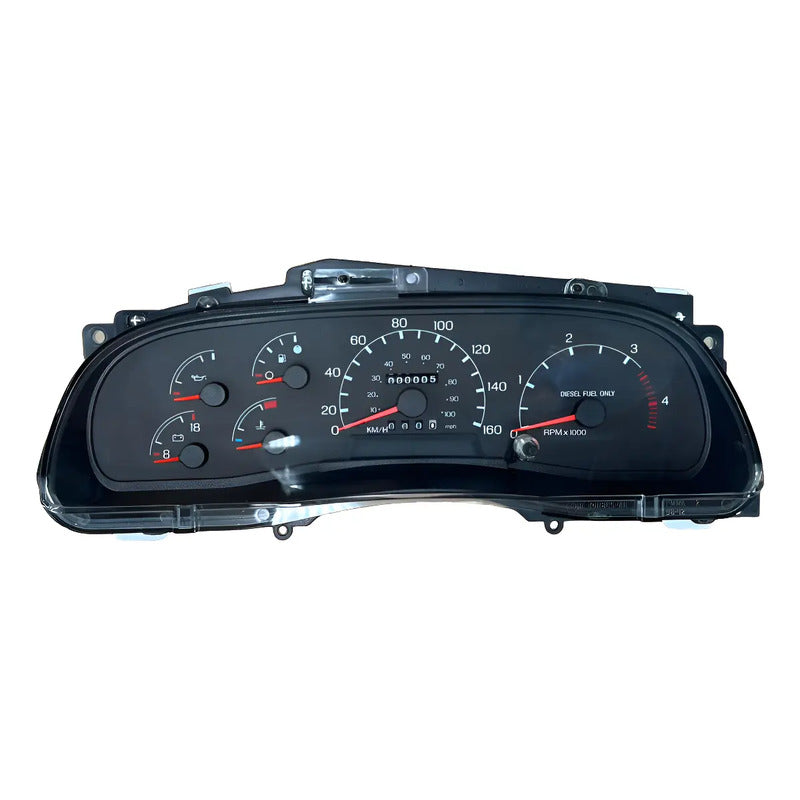 Cluster Velocímetro Ford Super Duty Diesel 1999 A 2004 Blanco