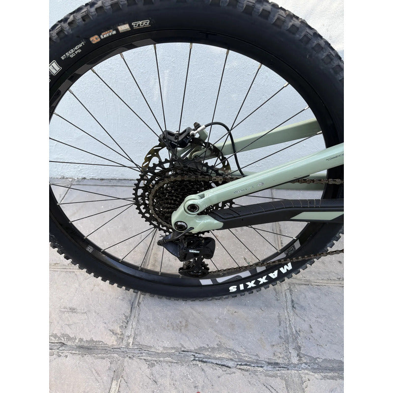 Bicicleta Montaña Enduro Commencal Clash Doble Suspensión Verde L