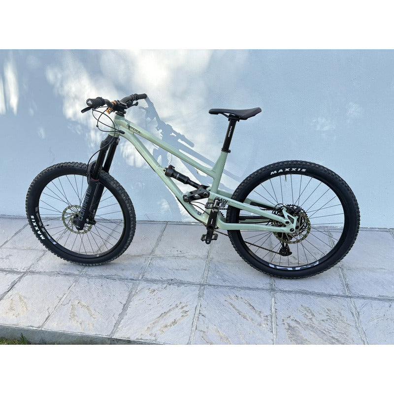 Bicicleta Montaña Enduro Commencal Clash Doble Suspensión Verde L