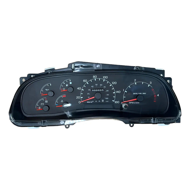 Cluster Velocímetro Ford F450 7.3 Diesel Super Duty 2000 Blanco