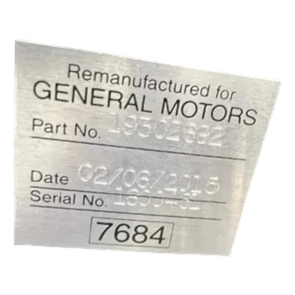 Motor Chevrolet 3.4 L Nuevo Original