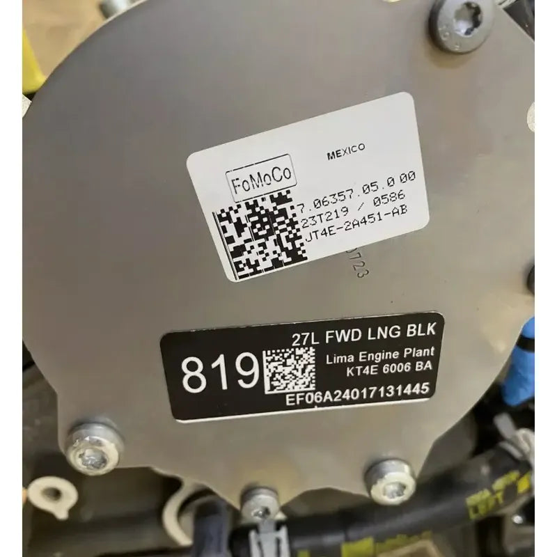 Motor Para Ford Edge 2.7 L Ecoboost  2015-2018 Nuevo