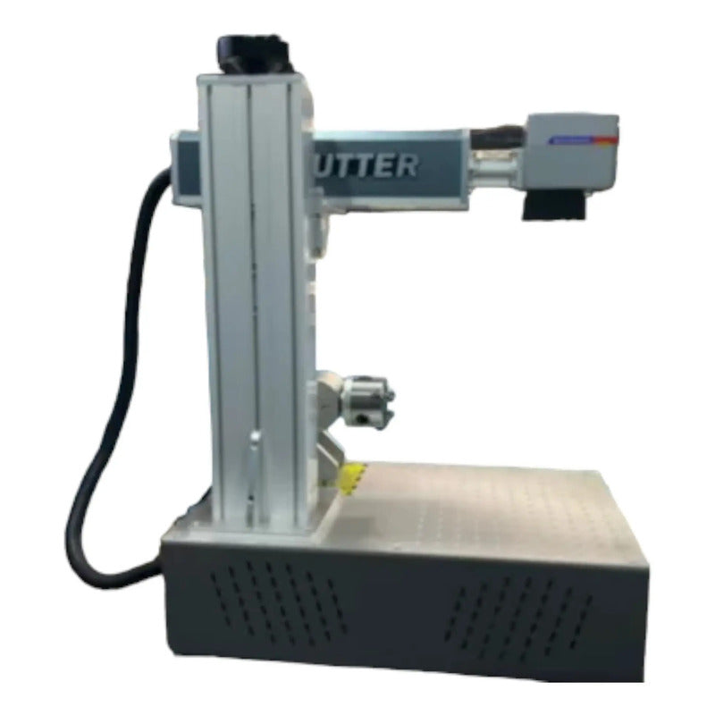 Cnc Maquina Grabado Láser Fibra 30w Metales Con Rotatorio