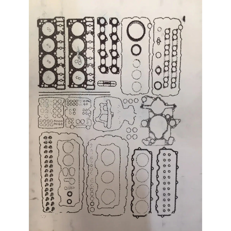 Juego Empaques Completo Motor Vt365 Turbo Diesel 03-08
