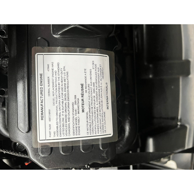 Motor Internacional 4.5 L Vt275 V6 Completo Nuevo