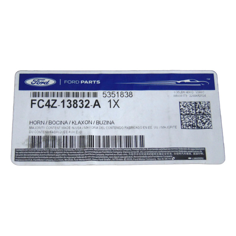 Soporte De Claxon Ford F650-f750  Nuevo Original (2020)
