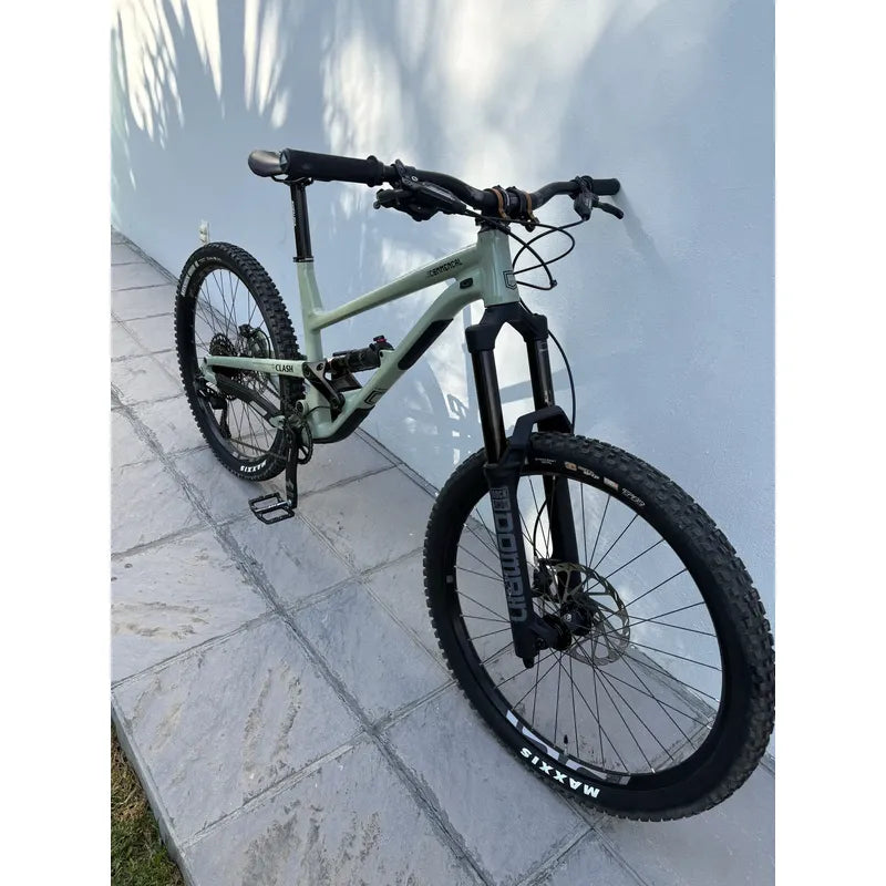 Bicicleta Montaña Enduro Commencal Clash Doble Suspensión Verde L